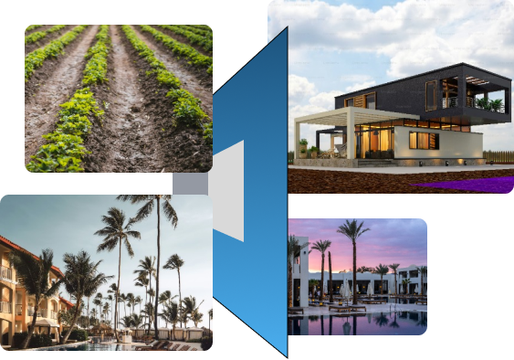 Connemara Realty LLP team with expertise in farmland and real estate                                development