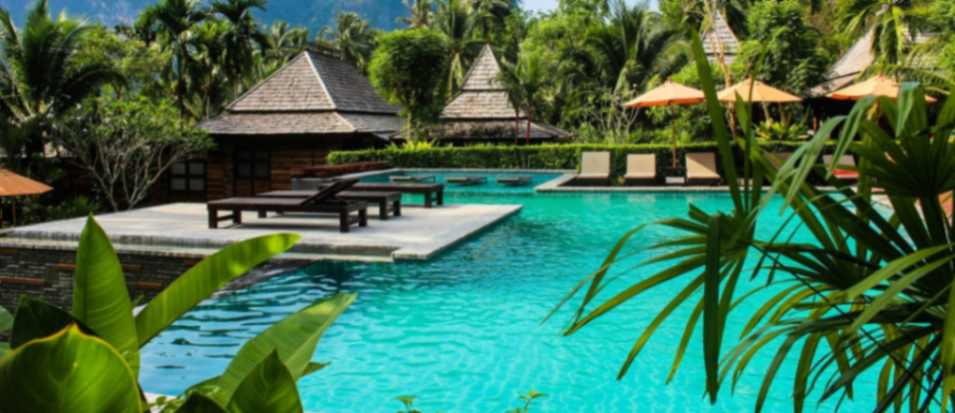 Eco-friendly resort facilities surrounded by nature at Palar Farms, a project by                          Connemara